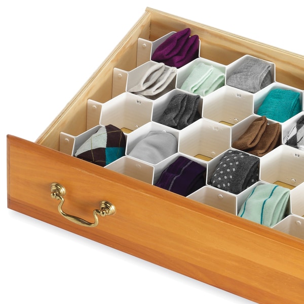 Whitmor 6025-3928 Honeycomb Drawer Organizer