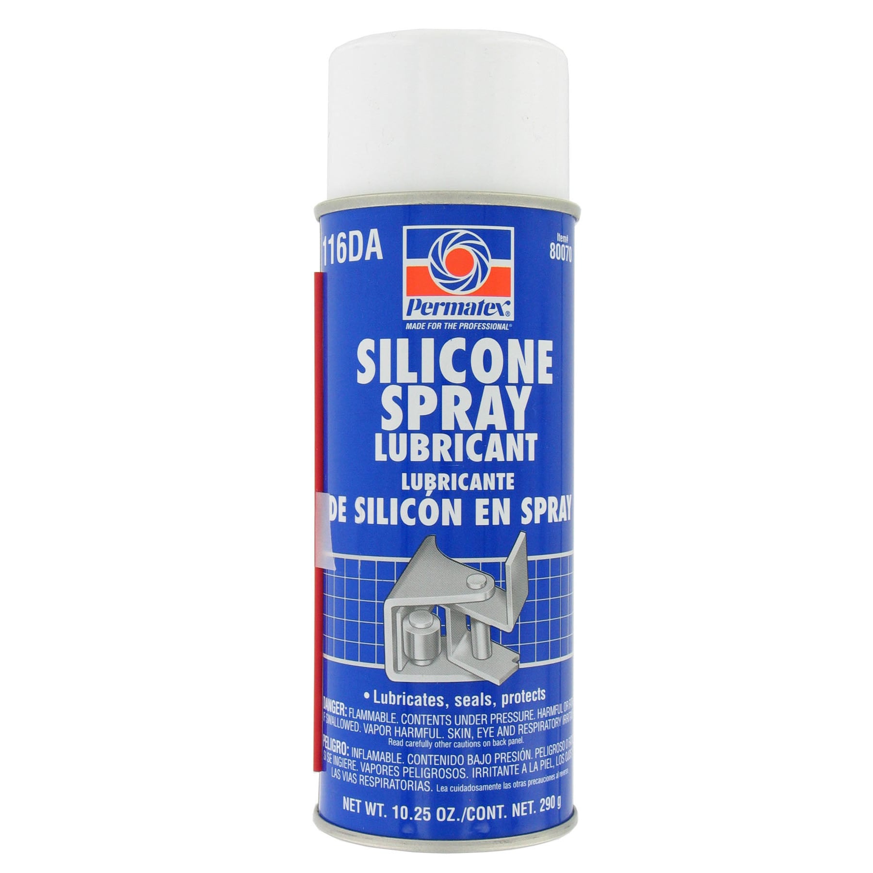 Permatex 80070 16 Oz Silicone Spray Lubricant Clear eBay