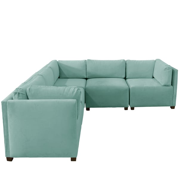 Skyline Furniture Velvet Caribbean Sectional Sofa Free Skyline Furniture Velvet Caribbean Sectional Sofa