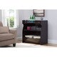 preview thumbnail 5 of 3, Delta Children Brown MDF 2-in-1 Changing Table and Storage Unit