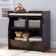 preview thumbnail 1 of 3, Delta Children Brown MDF 2-in-1 Changing Table and Storage Unit