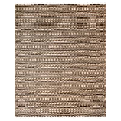 Studio by Brown Jordan Jennings Chestnut/ Black Polypropylene Area Rug - Beige/Black
