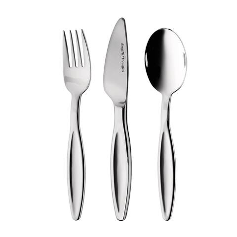 BergHoff Ralph Kramer Chldren's Folio Stainless Steel Flatware (3-piece Set) - Silver