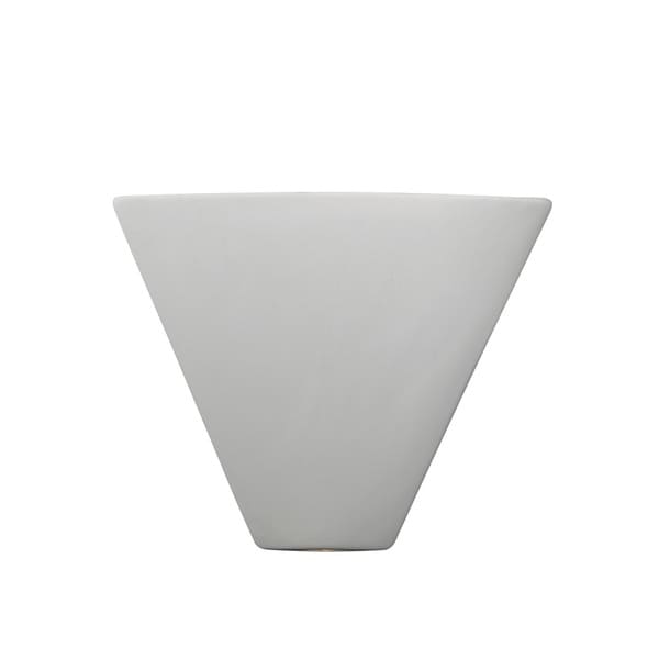 Justice Design Group Ambiance Bisque Trapezoid Corner Wall Justice Design Group Ambiance Bisque Trapezoid Corner Wall Sconce