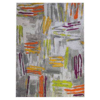 Tanja Rug Collection Home Dynamix Tanja Collection Contemporary Ivory/Multicolor Area Rug (5 ...