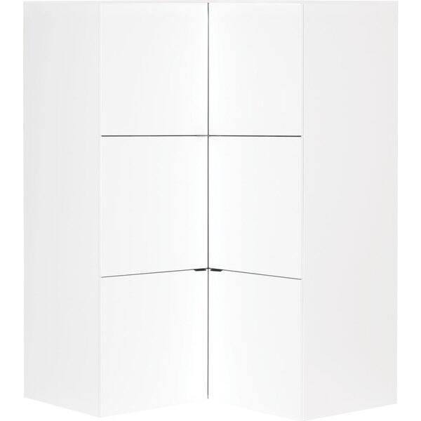 Shop Voelkel Young Users Collection White Corner Wardrobe