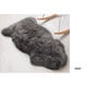 preview thumbnail 75 of 76, Silver Orchid Nansen Genuine Soft Australian Sheepskin Rug 2' X 3' - gray