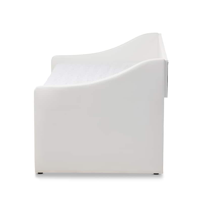 Baxton Studio Kallikrates Modern Daybed with Trundle Bed