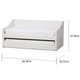 preview thumbnail 21 of 19, Baxton Studio Kallikrates Modern Daybed with Trundle Bed