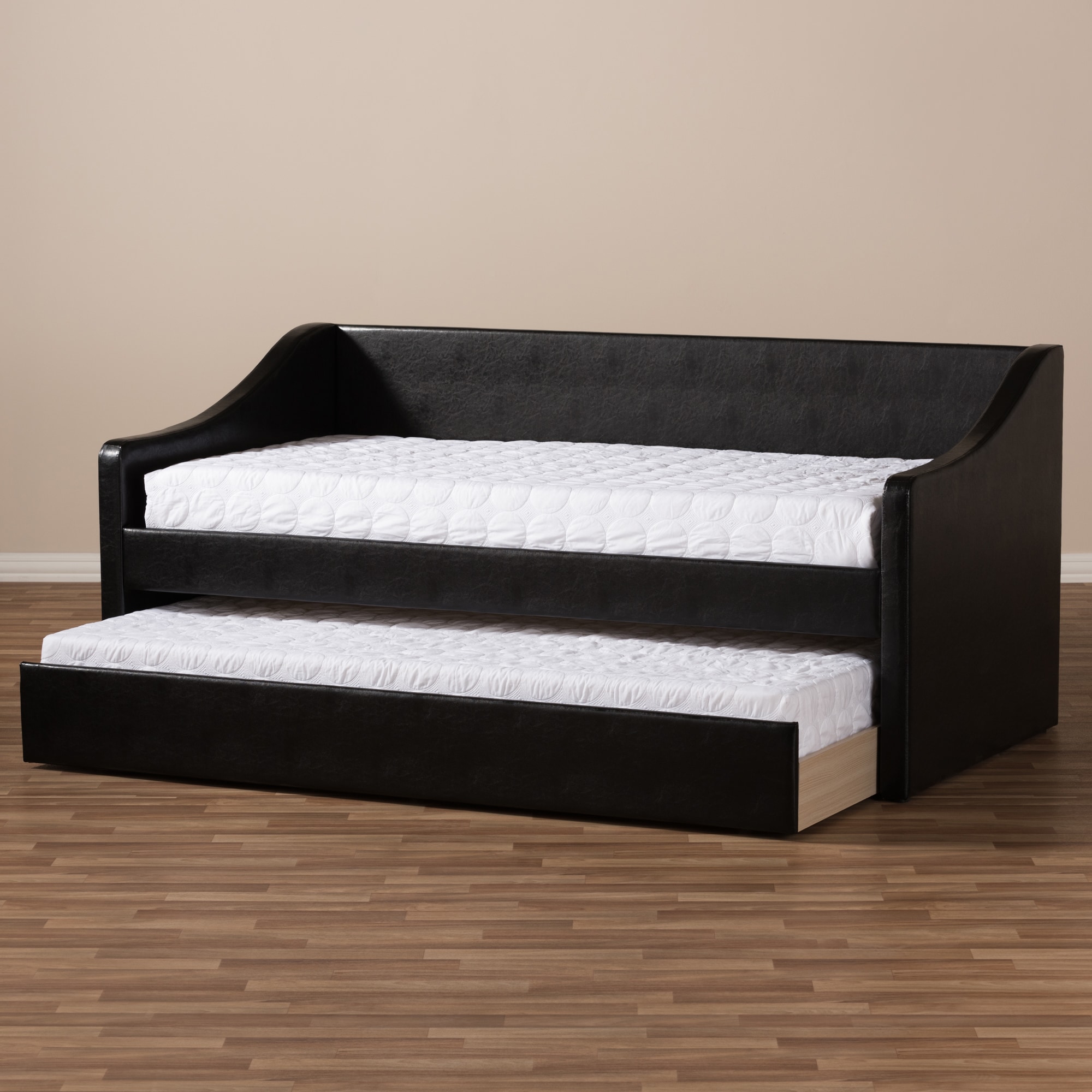 Baxton Studio Kallikrates Modern Daybed with Trundle Bed On Sale