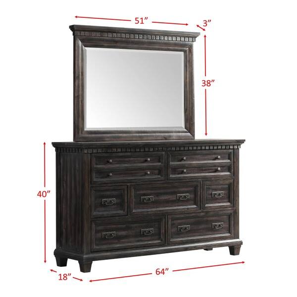 dimension image slide 0 of 2, Picket House Furnishings Steele King Panel 6PC Bedroom Set