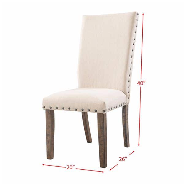 Picket House Furnishings Dex 7PC Dining SetTable & 6 Upholstered