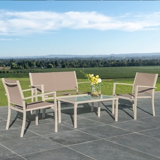 Top Product Reviews For Corvus Antonio Outdoor 4 Piece Sling Fabric Corvus Antonio Outdoor 4 Piece Sling Fabric Conversation Set