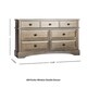 preview thumbnail 2 of 3, Evolur Double Drawers Dresser