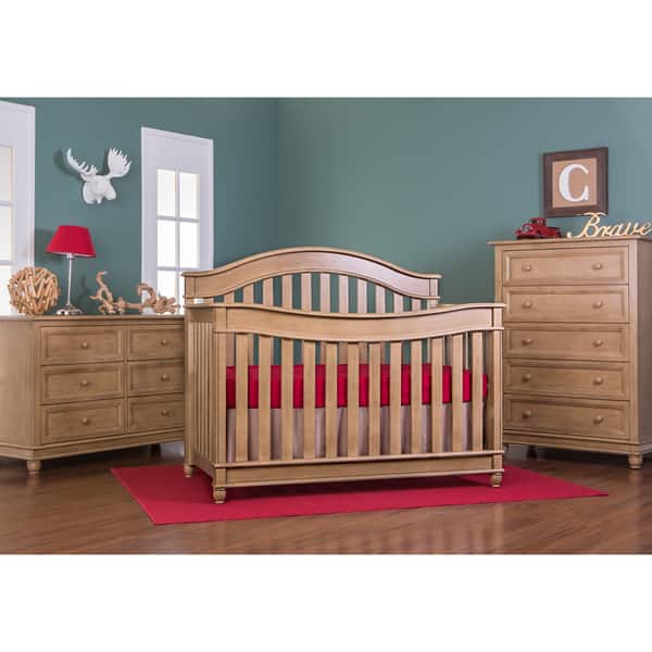 slide 2 of 4, Evolur Hampton 5 in 1 LifeStyle Convertible Crib