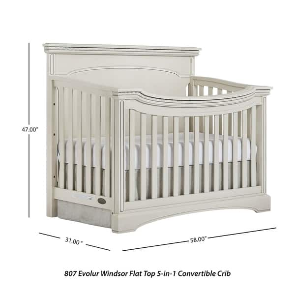 Evolur Catalina Flat Top Crib