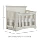 preview thumbnail 6 of 9, Evolur Catalina Flat Top Crib
