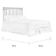 preview thumbnail 6 of 4, Dream On Me Chloe Grey 5-in-1 Convertible Crib with Changer