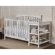 preview thumbnail 1 of 3, Dream On Me Chloe White 5-in-1 Convertible Crib with Changer