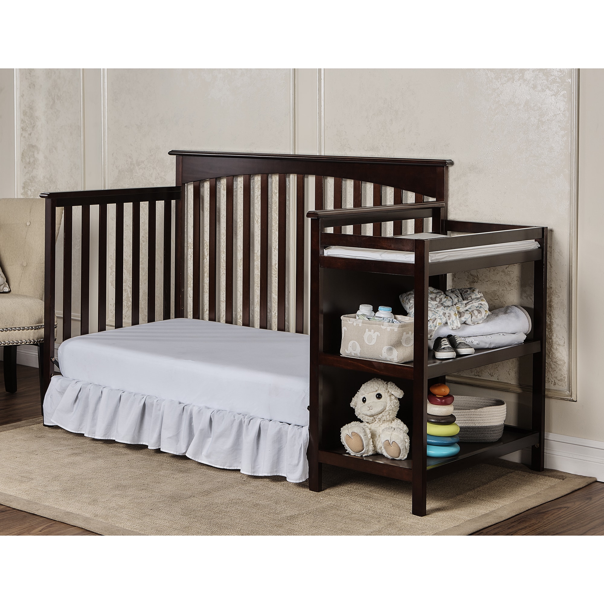 Dream On Me Chloe in Convertible Crib with Changer buybuy