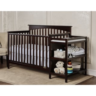 Dream On Me Chloe 5 in 1 Convertible Crib with Changer