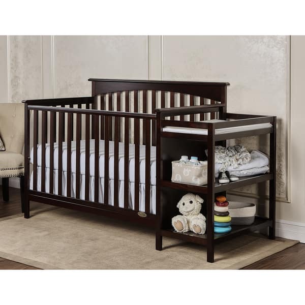 slide 2 of 5, Dream On Me Chloe 5 in 1 Convertible Crib with Changer