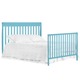 preview thumbnail 5 of 3, Dream On Me Alissa Aqua Sky 4-in-1 Convertible Crib - Blue