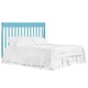 preview thumbnail 4 of 3, Dream On Me Alissa Aqua Sky 4-in-1 Convertible Crib - Blue