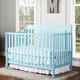 preview thumbnail 1 of 3, Dream On Me Alissa Aqua Sky 4-in-1 Convertible Crib - Blue