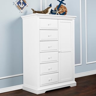 Evolur Parker Winter White Chifferobe