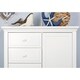 preview thumbnail 3 of 3, Evolur Parker Winter White Chifferobe