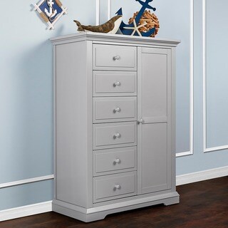 Evolur Parker Dove Grey Chifferobe