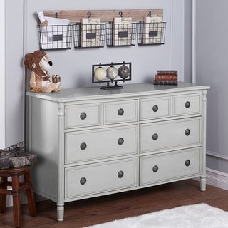 Evolur Julienne Dove Grey 6-drawer Double Dresser