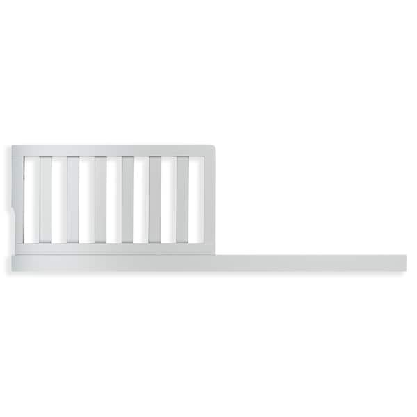 slide 1 of 1, Evolur Grey Wood Toddler Bed Rail