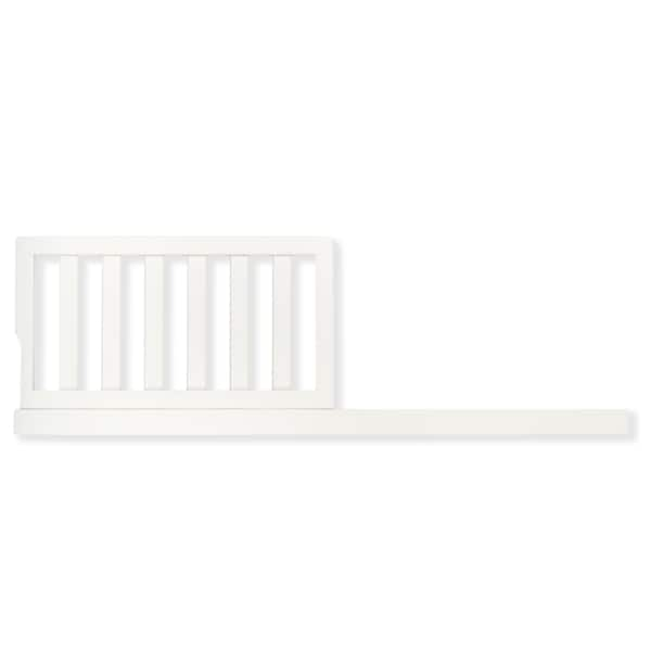 slide 1 of 1, Evolur White Wood Toddler Rail