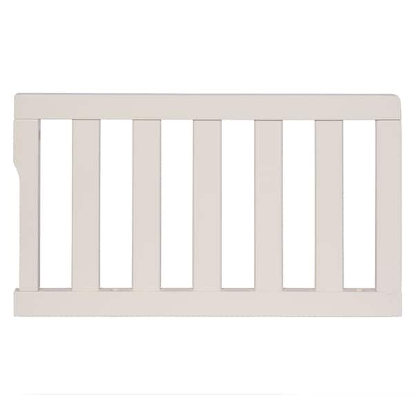 slide 2 of 2, Dream On Me Universal Convertible Crib Toddler Guard Rail - White