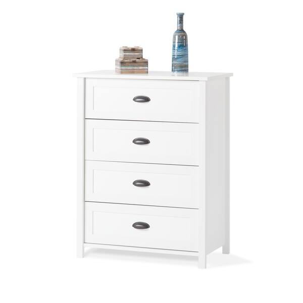 Shop Child Craft Abbott 4 Drawer Chest Matte White Free Shipping