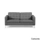 preview thumbnail 5 of 19, Kardiel Florence Knoll Style Loveseat, Premium Fabric Upholstery