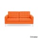 preview thumbnail 6 of 19, Kardiel Florence Knoll Style Loveseat, Premium Fabric Upholstery