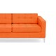 preview thumbnail 15 of 19, Kardiel Florence Knoll Style Loveseat, Premium Fabric Upholstery