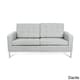 preview thumbnail 7 of 19, Kardiel Florence Knoll Style Loveseat, Premium Fabric Upholstery