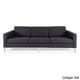 preview thumbnail 11 of 18, Kardiel Florence Knoll Style Sofa 3 Seat, Premium Fabric Upholstery