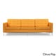 preview thumbnail 5 of 18, Kardiel Florence Knoll Style Sofa 3 Seat, Premium Fabric Upholstery