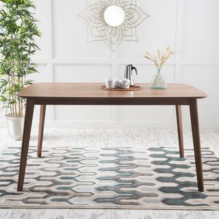 Nyala Natural Walnut Finish Wood Dining Table by Christopher Knight Home - N/A