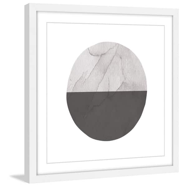 slide 2 of 6, Marmont Hill 'Half Circle' by Diana Alcala Framed Wall Art Print - Multi-Color