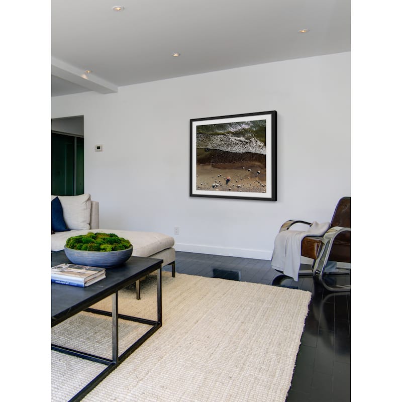 Marmont Hill - 'Ebb and Flow' by Karolis Janulis Framed Painting Print - Multi-Color