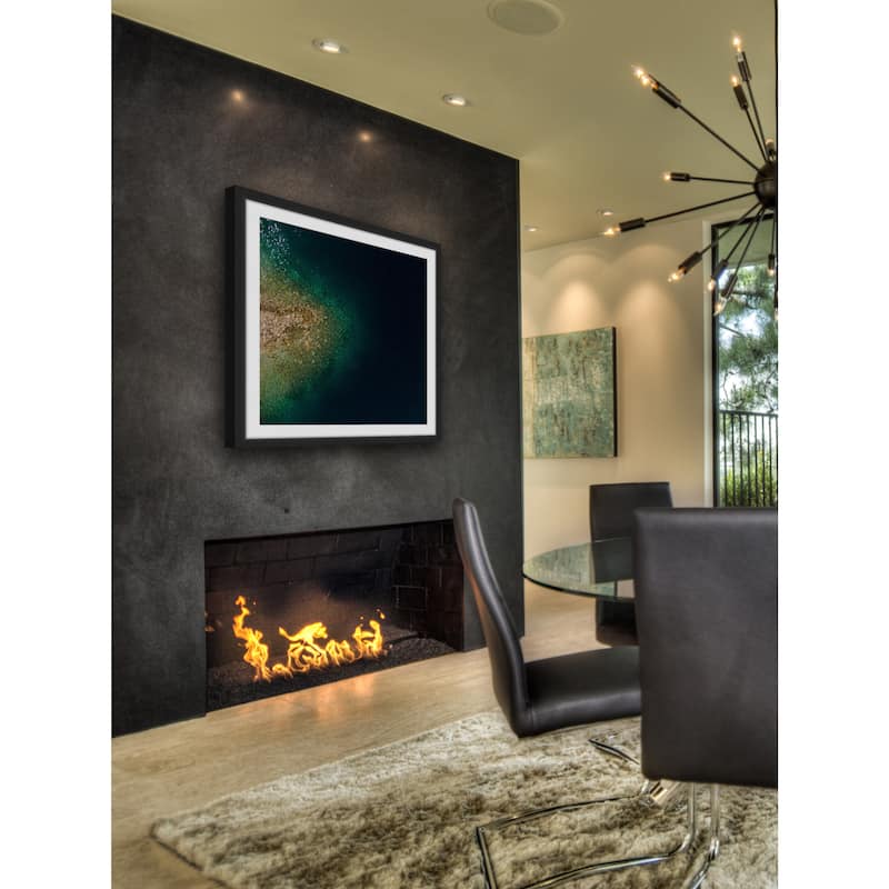 Marmont Hill - 'Jutting Out' by Karolis Janulis Framed Painting Print - Multi-Color