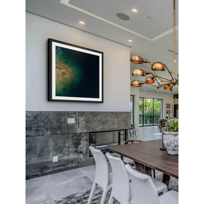 Marmont Hill - 'Jutting Out' by Karolis Janulis Framed Painting Print - Multi-Color