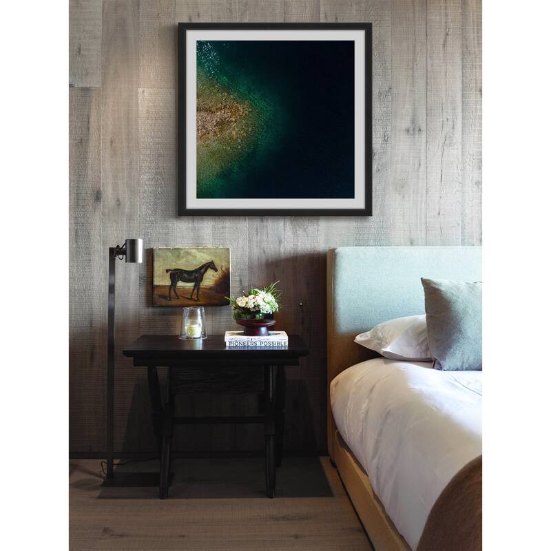 Marmont Hill - 'Jutting Out' by Karolis Janulis Framed Painting Print - Multi-Color