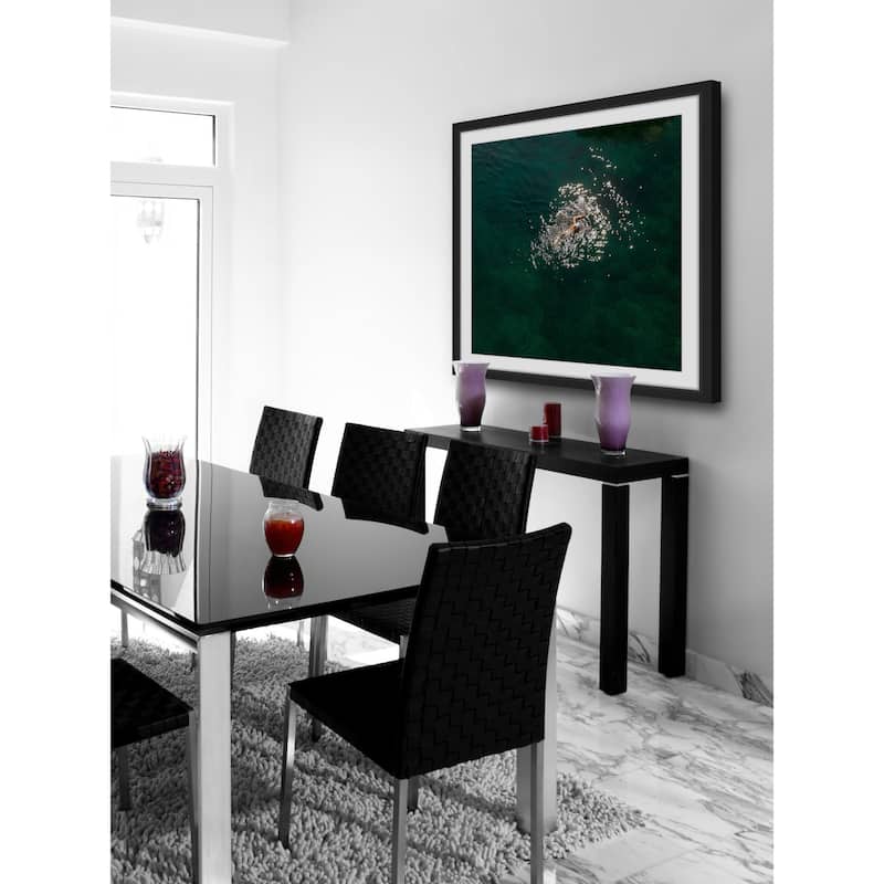 Marmont Hill - 'Breaststroke' by Karolis Janulis Framed Painting Print - Multi-Color
